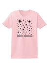 Merry Christmas Shining Night Stars Womens T-Shirt-Womens T-Shirt-TooLoud-PalePink-X-Small-Davson Sales