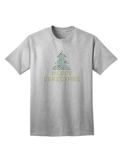 Merry Christmas Sparkles Adult T-Shirt-Mens T-Shirt-TooLoud-AshGray-Small-Davson Sales