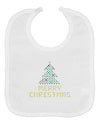 Merry Christmas Sparkles Baby Bib