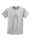 Merry Christmas Sparkles Childrens T-Shirt-Childrens T-Shirt-TooLoud-AshGray-X-Small-Davson Sales