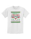 Merry Christmas Ugly Christmas Sweater Childrens T-Shirt-Childrens T-Shirt-TooLoud-White-X-Small-Davson Sales
