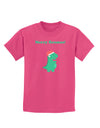 Merry Rexmas T-Rex Dinosaur Christmas Childrens Dark T-Shirt-Childrens T-Shirt-TooLoud-Sangria-X-Small-Davson Sales