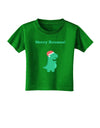 Merry Rexmas T-Rex Dinosaur Christmas Toddler T-Shirt Dark-Toddler T-Shirt-TooLoud-Royal-Blue-2T-Davson Sales