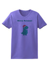 Merry Rexmas T-Rex Dinosaur Christmas Womens T-Shirt-Womens T-Shirt-TooLoud-Violet-X-Small-Davson Sales