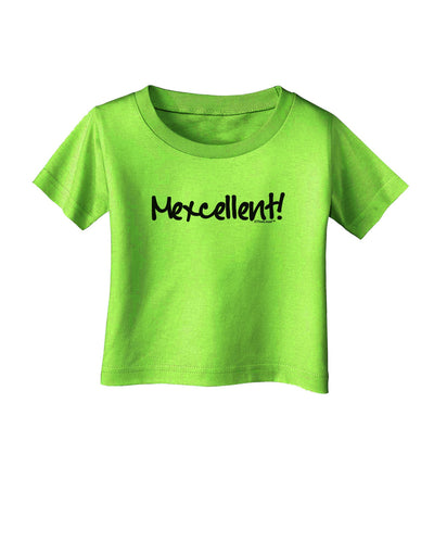 Mexcellent - Cinco De Mayo Infant T-Shirt-Infant T-Shirt-TooLoud-Lime-Green-06-Months-Davson Sales