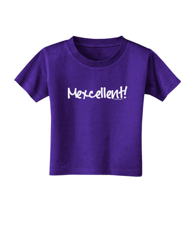 Mexcellent - Cinco De Mayo Toddler T-Shirt Dark-Toddler T-Shirt-TooLoud-Purple-2T-Davson Sales