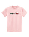 Mexcellent Flag Color - Cinco De Mayo Childrens T-Shirt-Childrens T-Shirt-TooLoud-PalePink-X-Small-Davson Sales