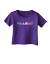 Mexcellent Flag Color - Cinco De Mayo Infant T-Shirt Dark-Infant T-Shirt-TooLoud-Purple-06-Months-Davson Sales