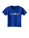 Mexcellent Flag Color - Cinco De Mayo Toddler T-Shirt Dark-Toddler T-Shirt-TooLoud-Royal-Blue-2T-Davson Sales