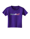 Mexcellent Flag Color - Cinco De Mayo Toddler T-Shirt Dark-Toddler T-Shirt-TooLoud-Purple-2T-Davson Sales