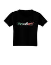 Mexcellent Flag Color - Cinco De Mayo Toddler T-Shirt Dark-Toddler T-Shirt-TooLoud-Black-2T-Davson Sales