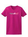 Mexcellent Flag Color - Cinco De Mayo Womens Dark T-Shirt-TooLoud-Hot-Pink-Small-Davson Sales