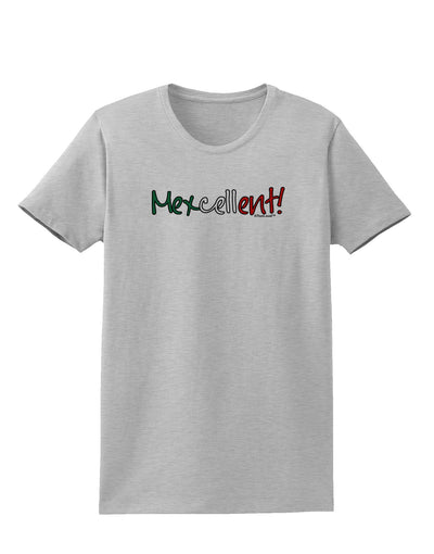 Mexcellent Flag Color - Cinco De Mayo Womens T-Shirt-Womens T-Shirt-TooLoud-AshGray-X-Small-Davson Sales