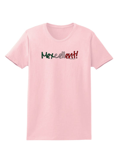 Mexcellent Flag Color - Cinco De Mayo Womens T-Shirt-Womens T-Shirt-TooLoud-PalePink-X-Small-Davson Sales