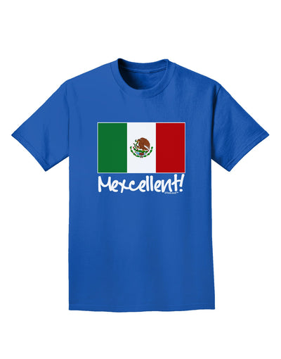 Mexcellent - Mexican Flag Adult Dark T-Shirt-Mens T-Shirt-TooLoud-Royal-Blue-Small-Davson Sales