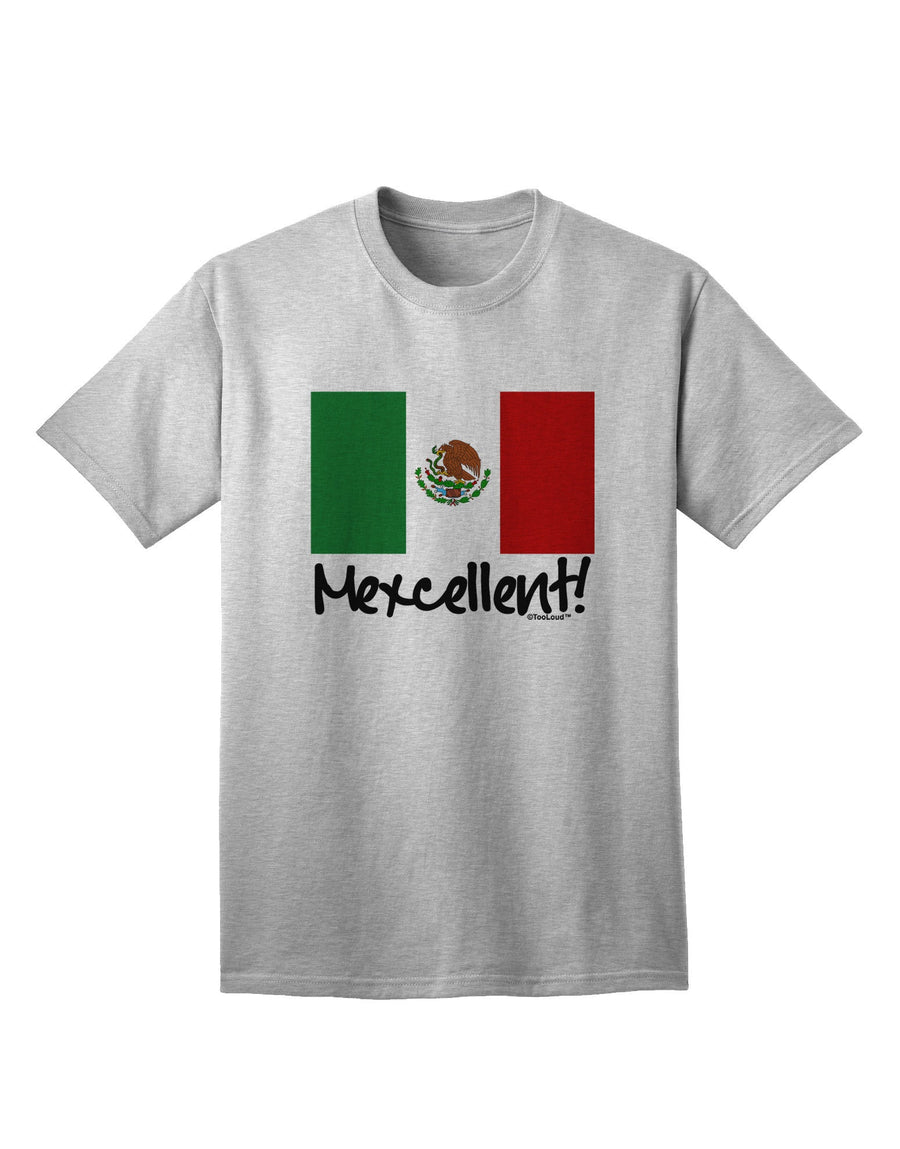 Mexcellent - Mexican Flag Adult T-Shirt-unisex t-shirt-TooLoud-White-Small-Davson Sales