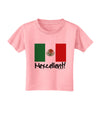 Mexcellent - Mexican Flag Toddler T-Shirt-Toddler T-Shirt-TooLoud-Candy-Pink-2T-Davson Sales