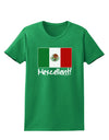 Mexcellent - Mexican Flag Womens Dark T-Shirt-TooLoud-Kelly-Green-X-Small-Davson Sales