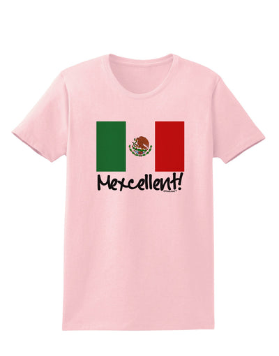 Mexcellent - Mexican Flag Womens T-Shirt-Womens T-Shirt-TooLoud-PalePink-X-Small-Davson Sales