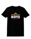 Mexican Boys Love Me Womens Dark T-Shirt-TooLoud-Black-X-Small-Davson Sales