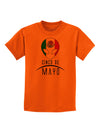 Mexican Extraterrestrial Text Childrens T-Shirt-Childrens T-Shirt-TooLoud-Orange-X-Small-Davson Sales