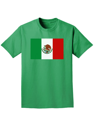 Mexican Flag Adult Dark T-Shirt-Mens T-Shirt-TooLoud-Kelly-Green-Small-Davson Sales