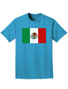 Mexican Flag Adult Dark T-Shirt-Mens T-Shirt-TooLoud-Turquoise-Small-Davson Sales