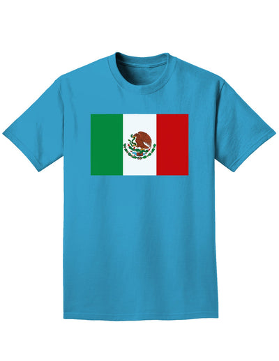 Mexican Flag Adult Dark T-Shirt-Mens T-Shirt-TooLoud-Turquoise-Small-Davson Sales