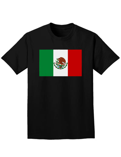 Mexican Flag Adult Dark T-Shirt-Mens T-Shirt-TooLoud-Black-Small-Davson Sales