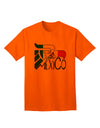 Mexican Flag Adult T-Shirt featuring the Iconic Mexico Eagle Symbol by TooLoud-Mens T-shirts-TooLoud-Orange-Small-Davson Sales