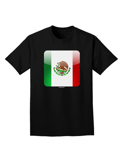 Mexican Flag App Icon Adult Dark T-Shirt by TooLoud-Mens T-Shirt-TooLoud-Black-Small-Davson Sales