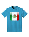 Mexican Flag App Icon Adult Dark T-Shirt by TooLoud-Mens T-Shirt-TooLoud-Turquoise-Small-Davson Sales