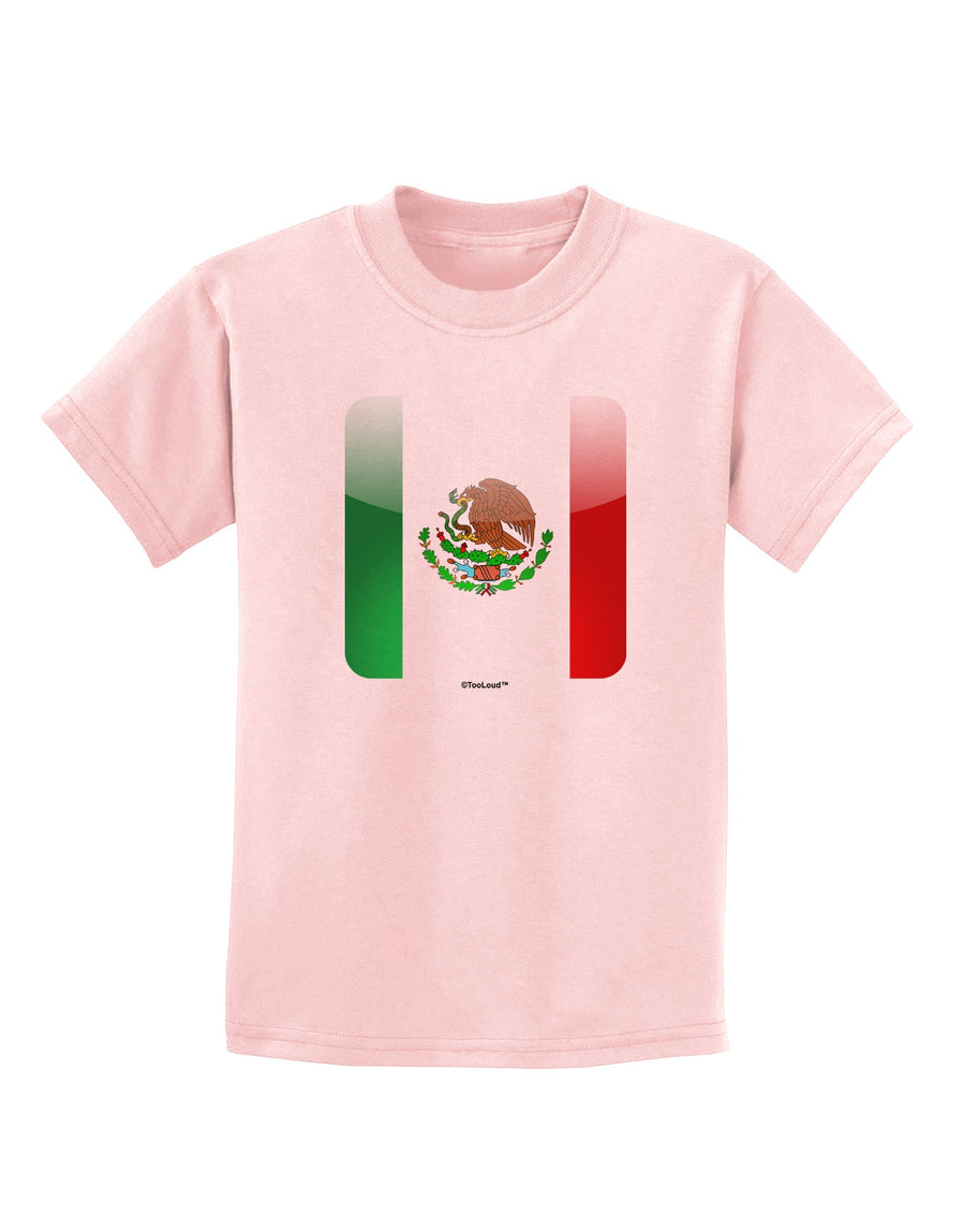 Mexican Flag App Icon Childrens T-Shirt by TooLoud-Childrens T-Shirt-TooLoud-White-X-Small-Davson Sales