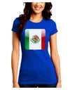 Mexican Flag App Icon Juniors Crew Dark T-Shirt by TooLoud-T-Shirts Juniors Tops-TooLoud-Royal-Blue-Juniors Fitted Small-Davson Sales