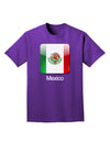 Mexican Flag App Icon - Text Adult Dark T-Shirt by TooLoud-Mens T-Shirt-TooLoud-Purple-Small-Davson Sales