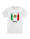 Mexican Flag App Icon - Text Childrens T-Shirt by TooLoud