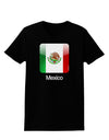 Mexican Flag App Icon - Text Womens Dark T-Shirt by TooLoud-Womens T-Shirt-TooLoud-Black-X-Small-Davson Sales