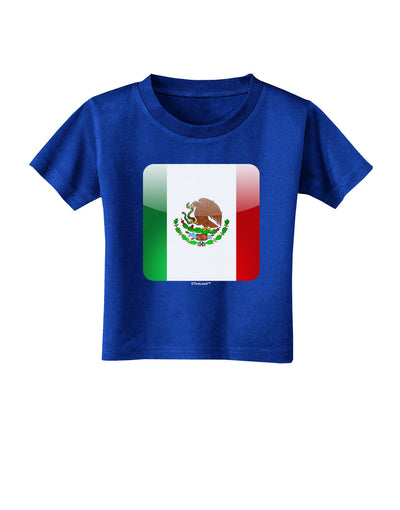Mexican Flag App Icon Toddler T-Shirt Dark by TooLoud-Toddler T-Shirt-TooLoud-Royal-Blue-2T-Davson Sales