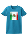 Mexican Flag App Icon Womens Dark T-Shirt by TooLoud-Womens T-Shirt-TooLoud-Turquoise-X-Small-Davson Sales