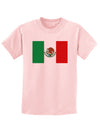 Mexican Flag Childrens T-Shirt-Childrens T-Shirt-TooLoud-PalePink-X-Small-Davson Sales