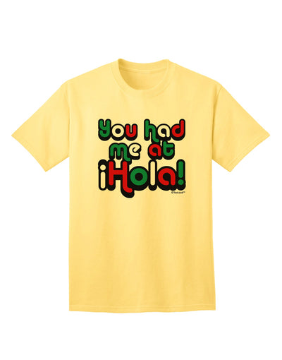 Mexican Flag Colors Adult T-Shirt by TooLoud - A Captivating Addition to Your Ecommerce Collection-Mens T-shirts-TooLoud-Yellow-Small-Davson Sales