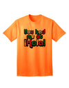 Mexican Flag Colors Adult T-Shirt by TooLoud - A Captivating Addition to Your Ecommerce Collection-Mens T-shirts-TooLoud-Neon-Orange-Small-Davson Sales