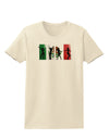 Mexican Flag - Dancing Silhouettes Womens T-Shirt by TooLoud-Womens T-Shirt-TooLoud-Natural-X-Small-Davson Sales