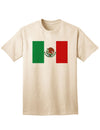 Mexican Flag Embroidered Adult T-Shirt: Show Your Patriotism with Style-Mens T-shirts-TooLoud-Natural-Small-Davson Sales