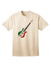 Mexican Flag Guitar Design Adult T-Shirt - A Vibrant and Patriotic Addition to Your Wardrobe by TooLoud-Mens T-shirts-TooLoud-Natural-Small-Davson Sales