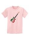 Mexican Flag Guitar Design Childrens T-Shirt by TooLoud-Childrens T-Shirt-TooLoud-PalePink-X-Small-Davson Sales