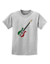 Mexican Flag Guitar Design Childrens T-Shirt by TooLoud-Childrens T-Shirt-TooLoud-AshGray-X-Small-Davson Sales