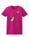 Mexican Flag Guitar Design Womens Dark T-Shirt by TooLoud-Womens T-Shirt-TooLoud-Hot-Pink-Small-Davson Sales