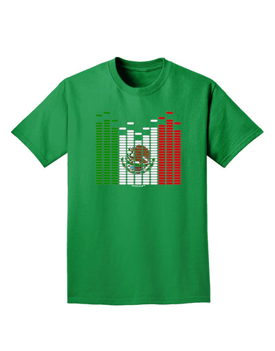 Mexican Flag Levels - Cinco De Mayo Adult Dark T-Shirt-Mens T-Shirt-TooLoud-Kelly-Green-Small-Davson Sales