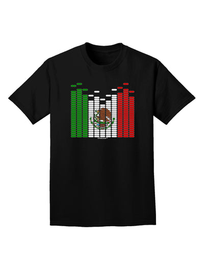 Mexican Flag Levels - Cinco De Mayo Adult Dark T-Shirt-Mens T-Shirt-TooLoud-Black-Small-Davson Sales